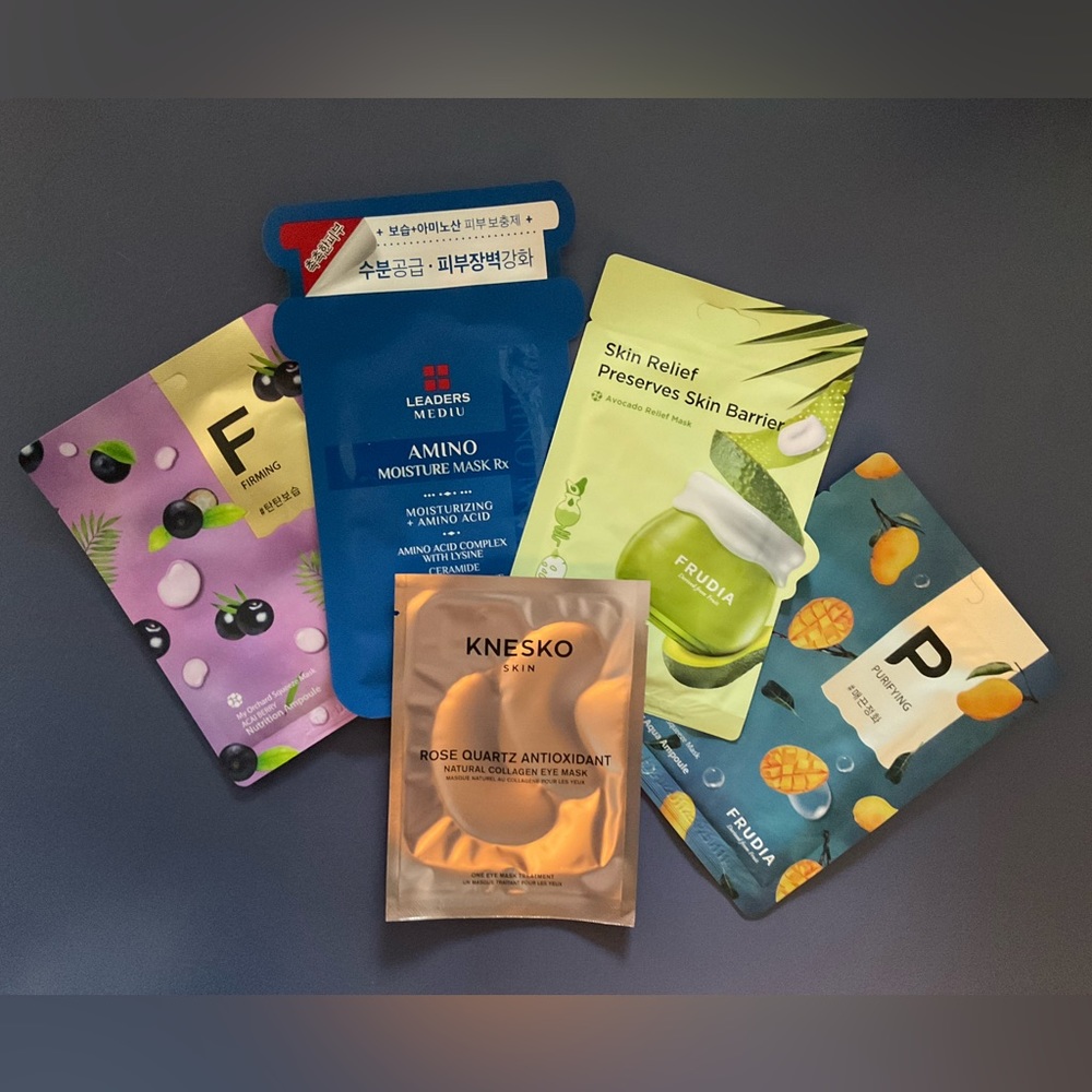 Selfcare: Face + Eye Masks set